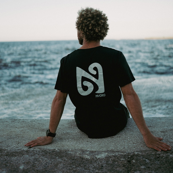2026 Nyord Logo T-Shirt SX087 - Black Charcoal